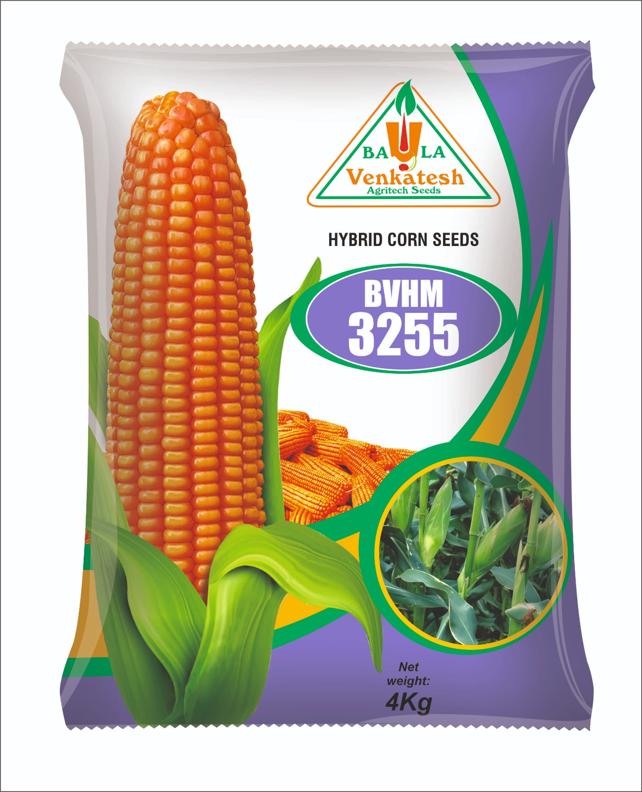 Hybrid Corn Seeds (BVHM 3255)