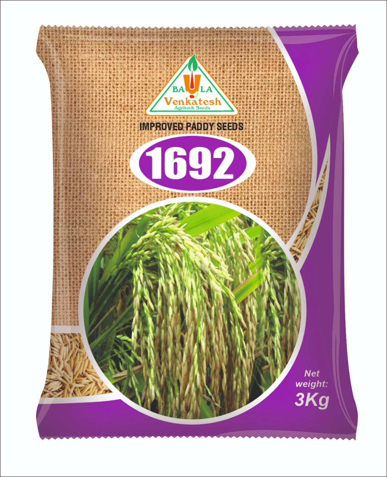 Improved Paddy Seeds 1692
