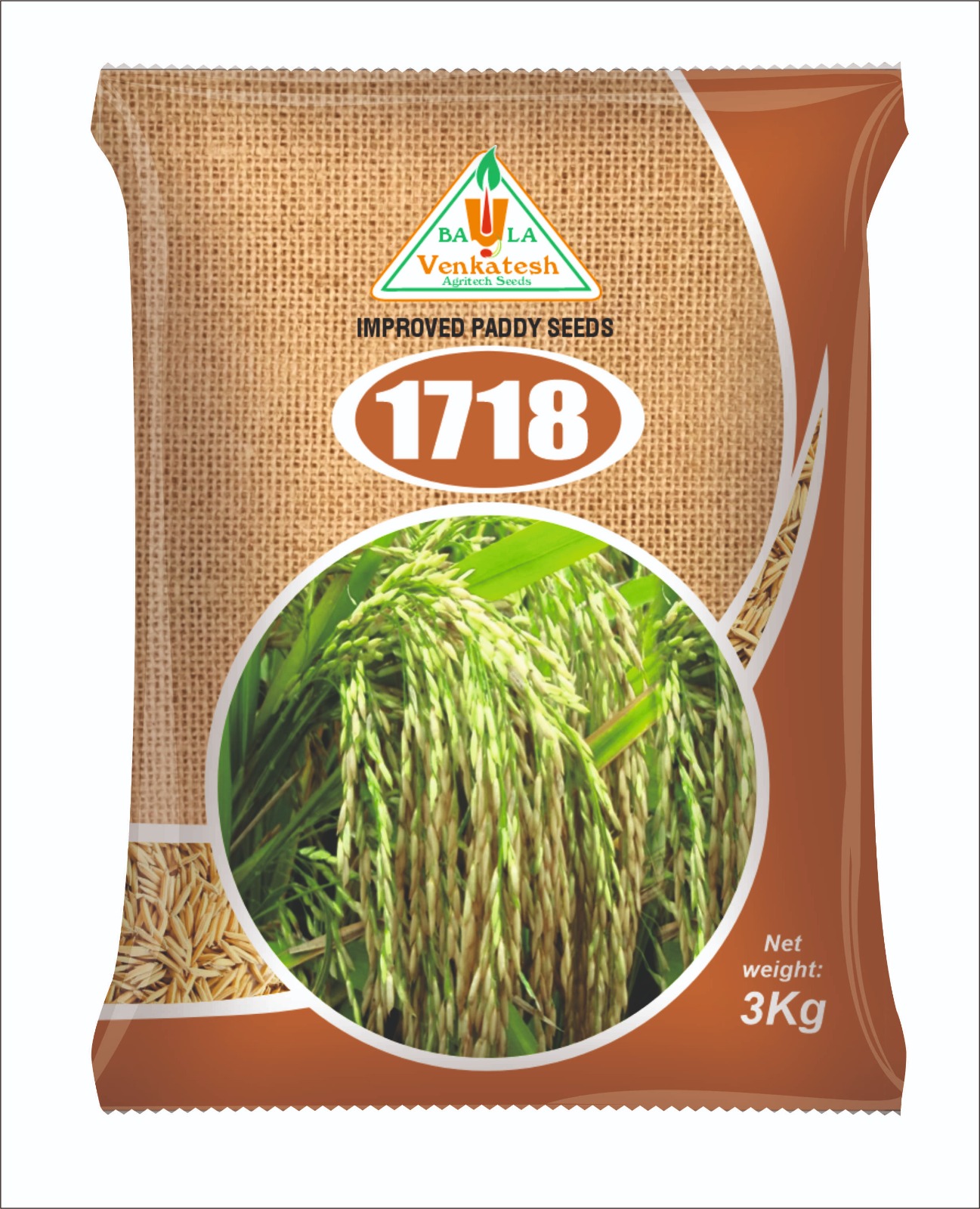 Improved Paddy Seeds 1718
